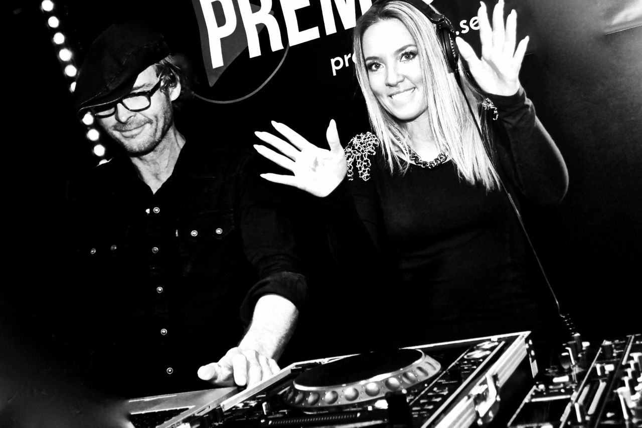 premium djs-hyra dj-stockholm-dj alexander &amp; dj ellinor spelar på selma spa